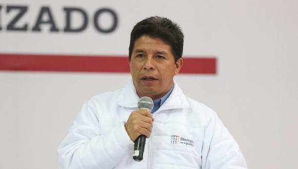 Pedro Castillo cometió un error durante un discurso. (Foto: archivo Presidencia)