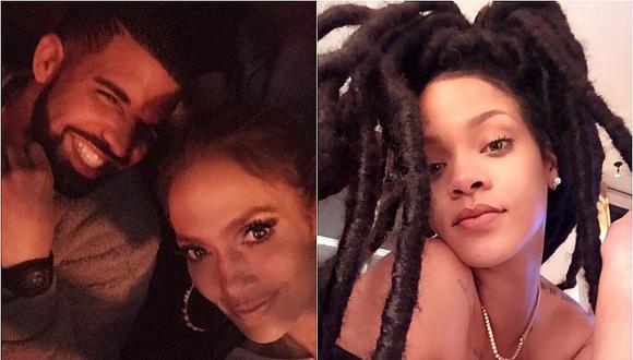 Rihanna se encuentra celosa de Jennifer López y Drake