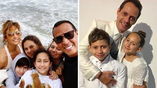 Jennifer Lopez y sus tiernos mensajes a Alex Rodriguez y Marc Anthony por el Día del Padre