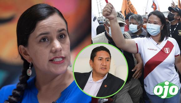 Keiko Fujimori comentó el respaldo que ha brindado Verónika Mendoza a la candidatura de Pedro Castillo. (Foto: GEC)