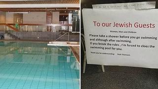 Judíos se ofenden porque piden que se bañen antes de entrar a piscina