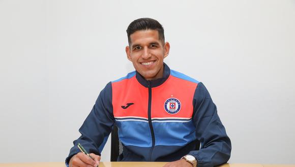 Luis Abram jugará por Cruz Azul todo el 2022. (Foto: Cruz Azul)