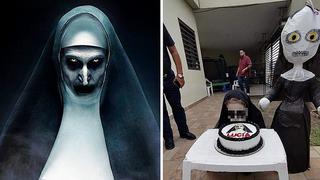 Niña pide fiesta temática sobre 'La Monja' y el resultado final se viraliza | FOTOS