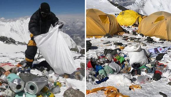 China cierra entrada al monte Everest a turistas por convertirse en un basurero 