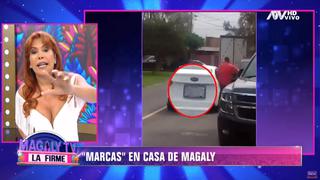 Magaly Medina denuncia que marcas llegaron a amedrentarla a su casa │VIDEO