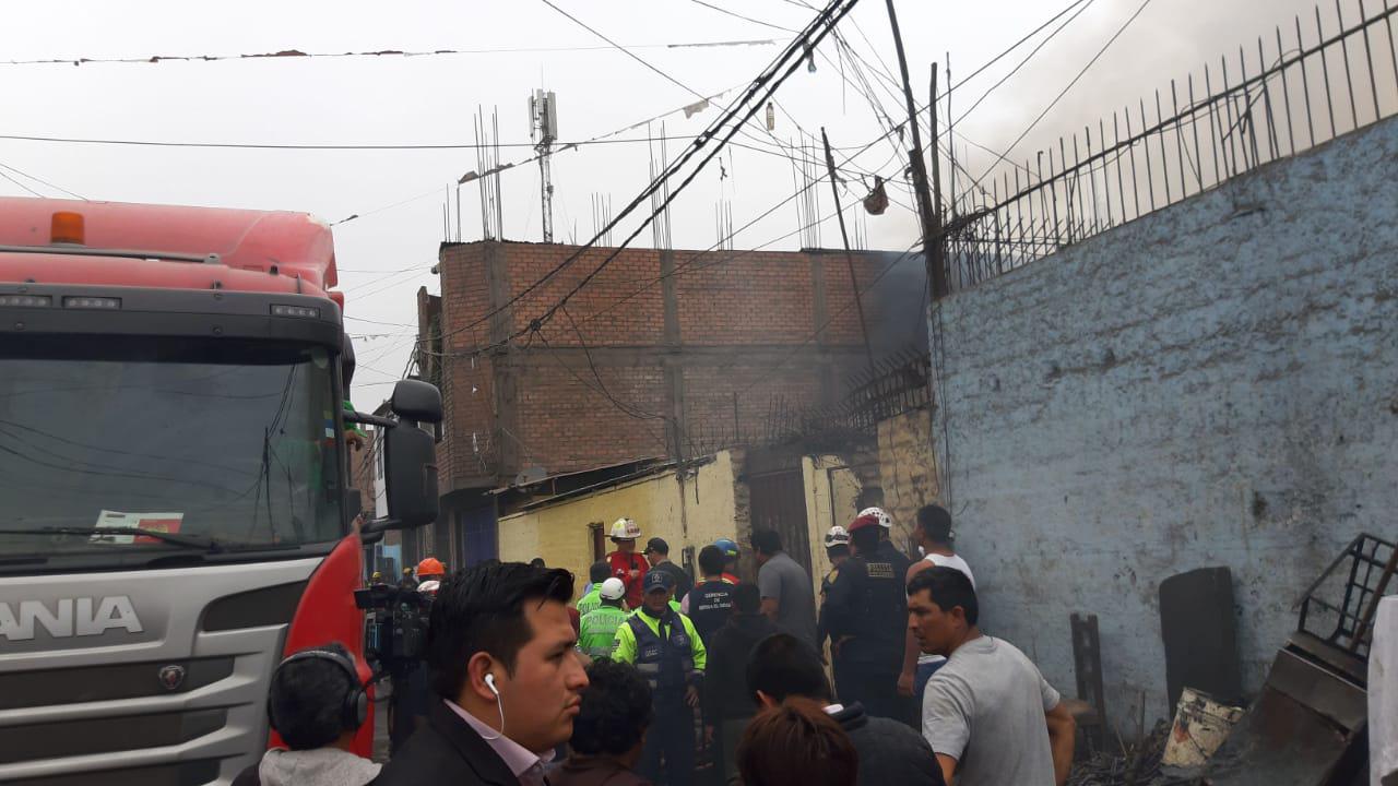 Incendio La Victoria - Rosario Espinoza