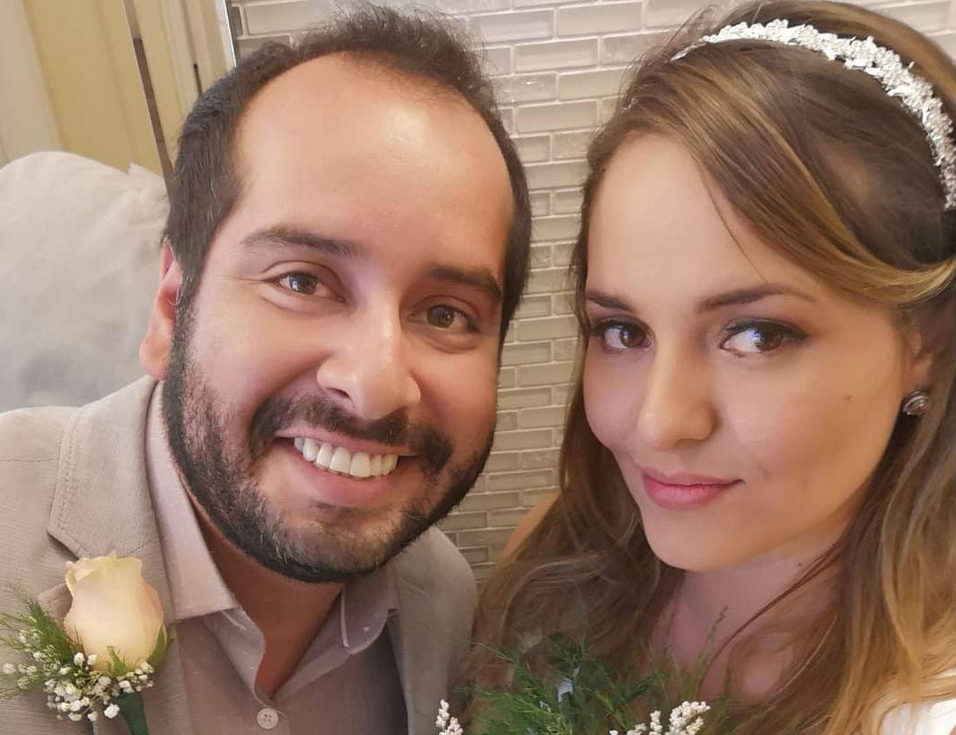 Junior Silva y Carla Tello confirmaron su relación el Día de San Valentín del 2019.  (Fotos :Instagram)