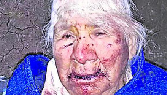 ​Ayacucho: Adolescente golpea salvajemente a abuelita para robarle