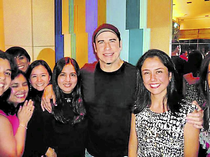 John Travolta se pasea por Lima