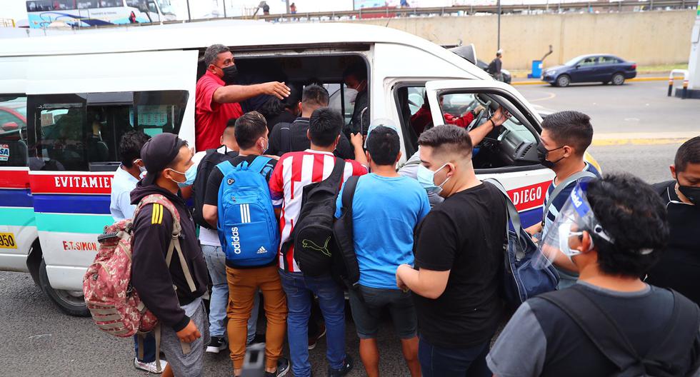 Paro de transporte en Lima y Callao escasez de buses y aglomeraciones