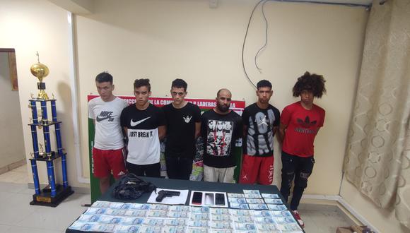 Los venezolanos detenidos por el secuestro de dos barberos en San Juan de Lurigancho.