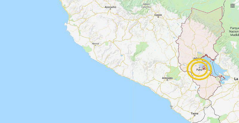 ​Puno: sismo de magnitud 4.6 remeció la ciudad de Lampa