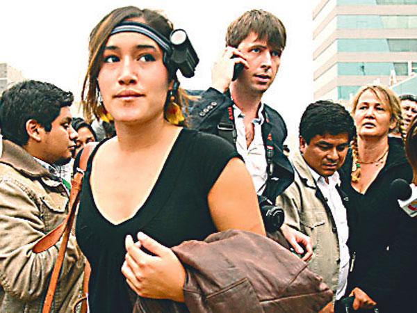 Arrestan a Q'orianka Kilcher