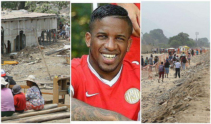 Jefferson Farfán: esta es la impresionante donación que hizo tras huaicos (FOTOS)
