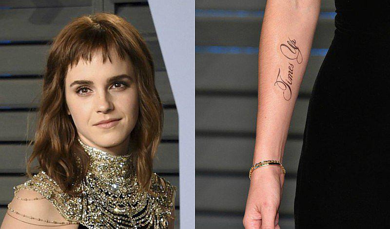 Oscars 2018: Emma Watson criticada por falta ortográfica en tatuaje