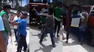 Piura: Ronderos se pelean a latigazos por control de tranqueras durante cuarentena | VIDEO