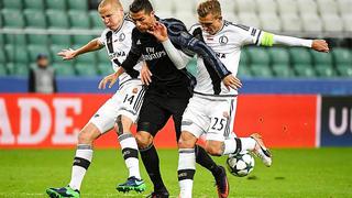 Liga de Campeones: Real Madrid empata 3-3 con el humilde Legia 