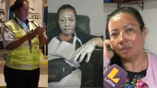 Surquillo: mujer sufrió quemaduras en el rostro por evitar decomiso de su carrito de empanadas 