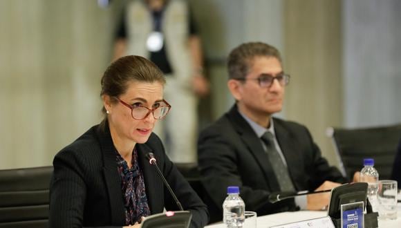 Hania Pérez de Cuellar, ministra de Vivienda.  Foto: Ministerio de Vivienda.