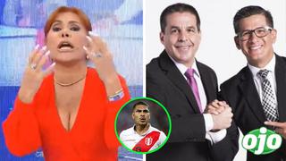 Magaly felicita a Erick Osores y Gonzalo Núñez por ponerle ‘el parche’ a Paolo Guerrero