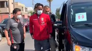 André Carrillo llegó con dificultades para caminar a centro para ser evaluado | VIDEO