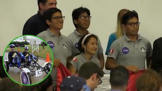 Estudiantes peruanos crean vehículo lunar y ganan concurso de la NASA