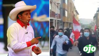 Pedro Castillo: simpatizantes del candidato de Perú Libre persiguieron a periodista tras mitin en Ayacucho