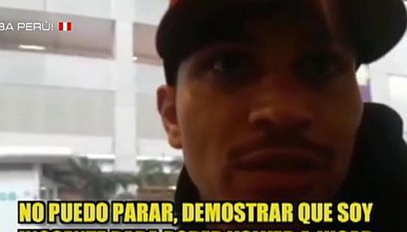 Paolo Guerrero llegó a Brasil y declaró a los medios: "Yo no hice nada, soy inocente" (FOTO)