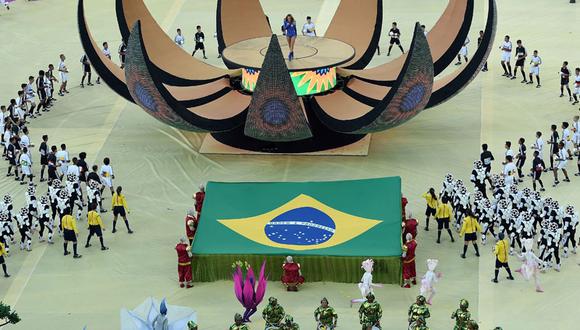 ¡Se inició la inauguración del Mundial Brasil 2014! 
