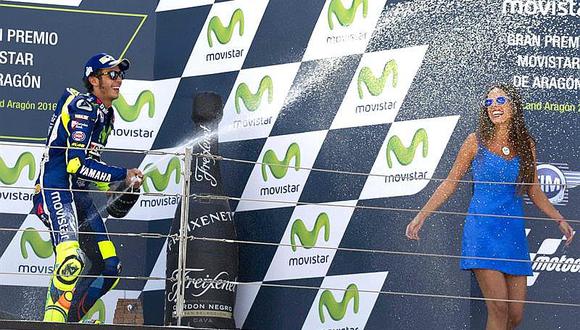 MotoGP: Valentino Rossi ríe y no pone excusas a tercer lugar que lo sepulta