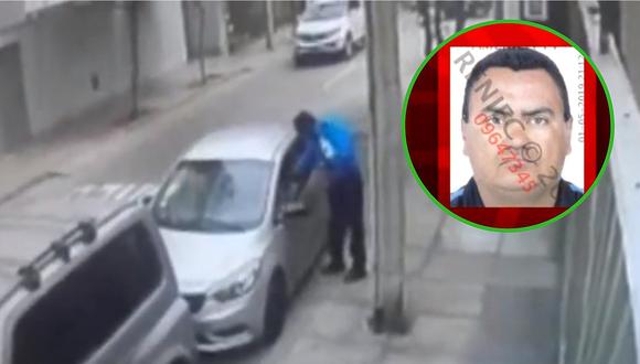 Sereno de Miraflores  roba celular a taxista y ahora lo policía lo busca (VIDEO)