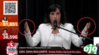 Dina Boluarte comete error y no sabe cuál es su izquierda y su derecha | VIDEO