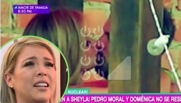 ​Pedro Moral olvida a Sheyla Rojas y se luce besando a su ex Doménica Delgado (VIDEO)