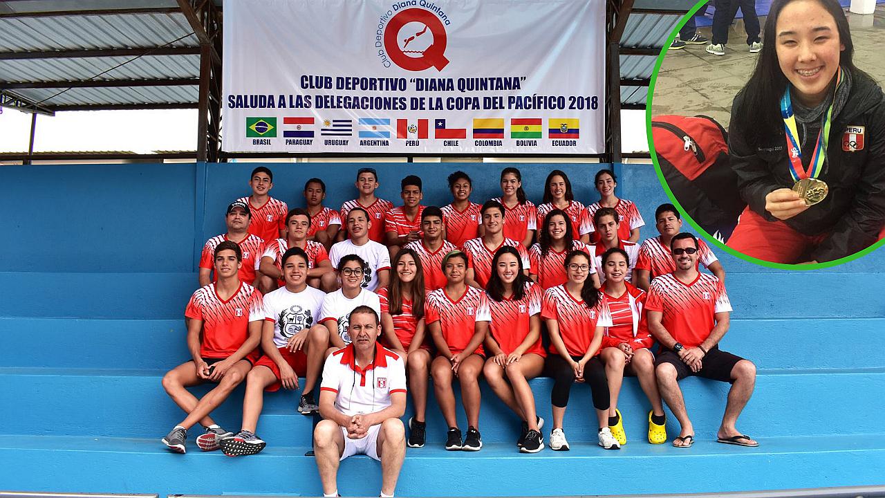 Peruanos regresan con 24 medallas de natación en campeonato internacional (FOTOS)