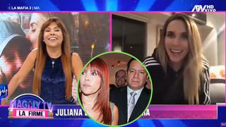 La reacción de Magaly Medina cuando Juliana Oxenford le recordó su exrelación con Ney Guerrero | VIDEO