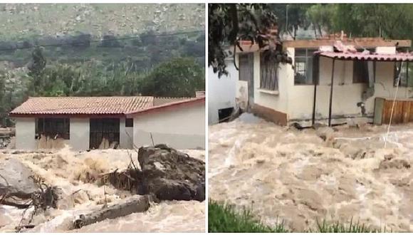 Huarochirí: ¡Río Rímac se desbordó! Mira lo que hizo con esta casa (VIDEO)