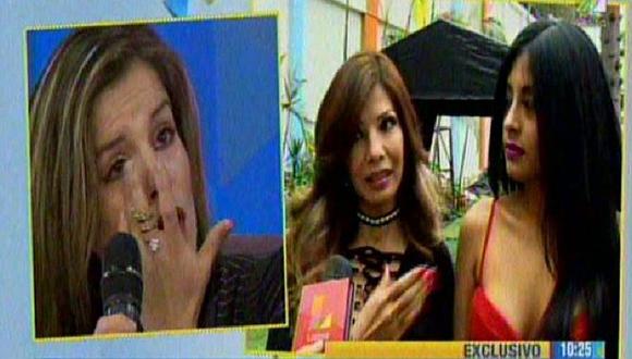 Alejandra Baigorria rompe en llanto por infidelidad de Guty Carrera 