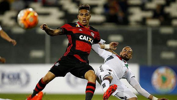 Flamengo gana con gol de Paolo Guerrero y sigue pegado al Palmeiras 