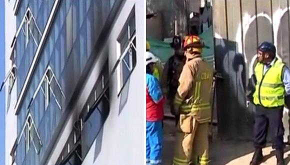 Dos heridos deja incendio dentro de Hospital Neoplásicas (VIDEO)