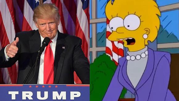 ¿Los Simpson predijeron el triunfo de Donald Trump? [VIDEO]