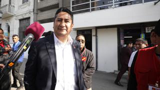 Vladimir Cerrón: Fiscalía solicita 36 meses de prisión preventiva por financiamiento de Perú Libre