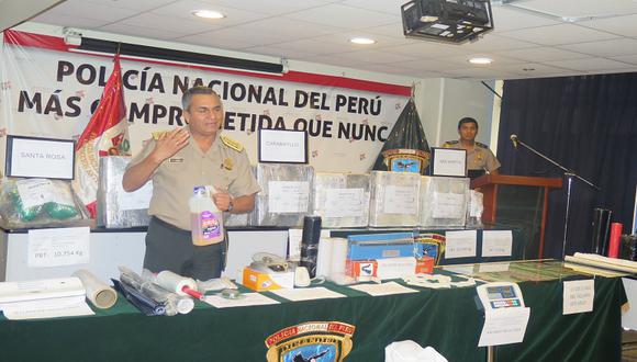 Cercado de Lima: Incautan 152 kilos de droga en operativo policial