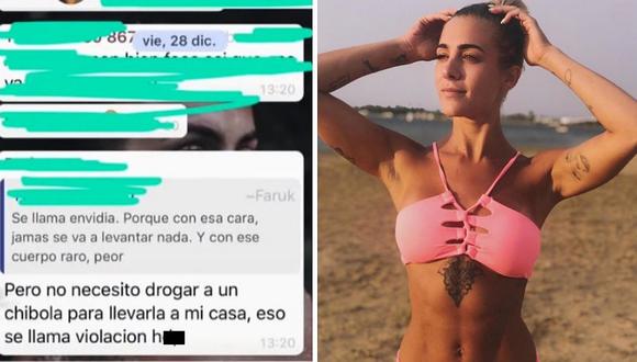 ​Poly Ávila muestra conversación de WhastApp tras grave denuncia: "No necesito drogar a una chibola" (VIDEO)