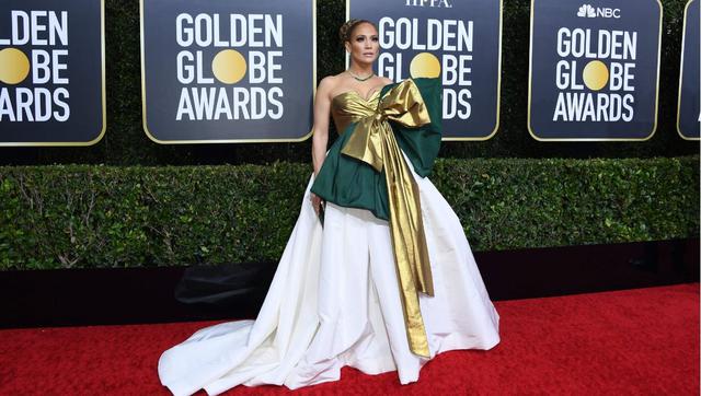 El vestido que llevó Jennifer Lopez generó muchas criticas . (Foto: AFP)