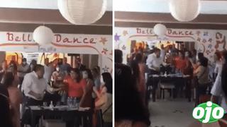 Alcalde de Trujillo es captado en cumpleaños, rodeado de personas y sin mascarilla |  VIDEO