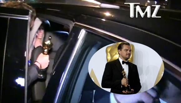 Leonardo DiCaprio se olvida su Oscar en restaurante, pero...[VIDEO]  