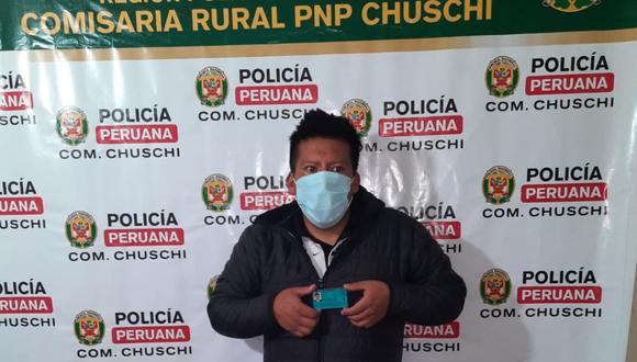Ayacucho: Detienen a sujeto que pretendió suplantar a otro elector en centro de votación. (Foto PNP)