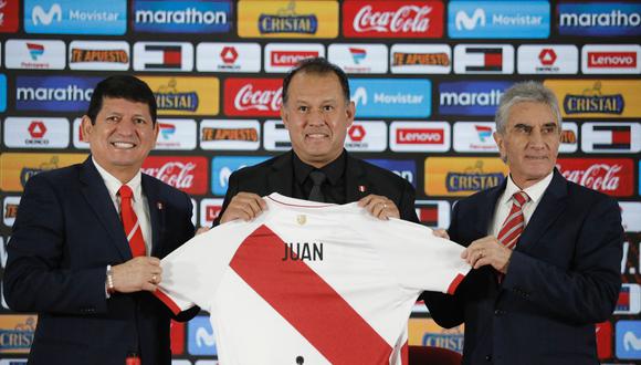 Juan Reynoso expresó su emoción por ser nuevo DT de la selección peruana. (Foto: GEC)