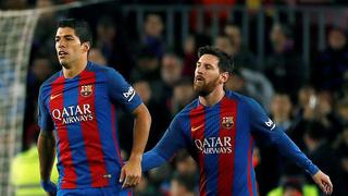 Barcelona: Suárez dice que a "Messi hay que renovarle, no tener sentido común" 
