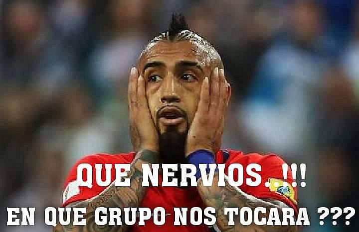 ​Rusia 2018: selección chilena es ‘troleada’ con memes durante sorteo del mundial